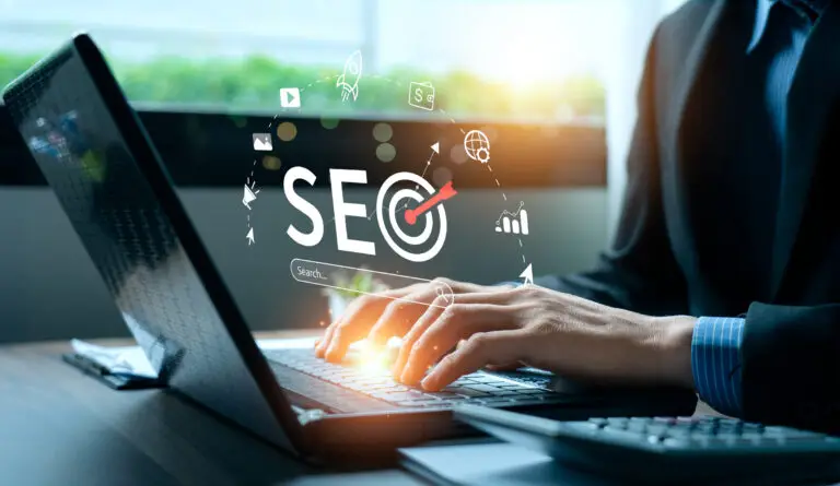 business people use SEO tools, Unlocking online potential. Boost visibility, attract organic traffic, and dominate search engine rankings with strategic optimization techniques